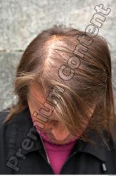 Head Woman Casual Average Wrinkles Street photo references